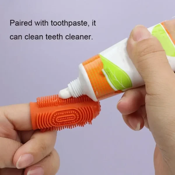 Soft Finger Pet Toothbrush - Image 4