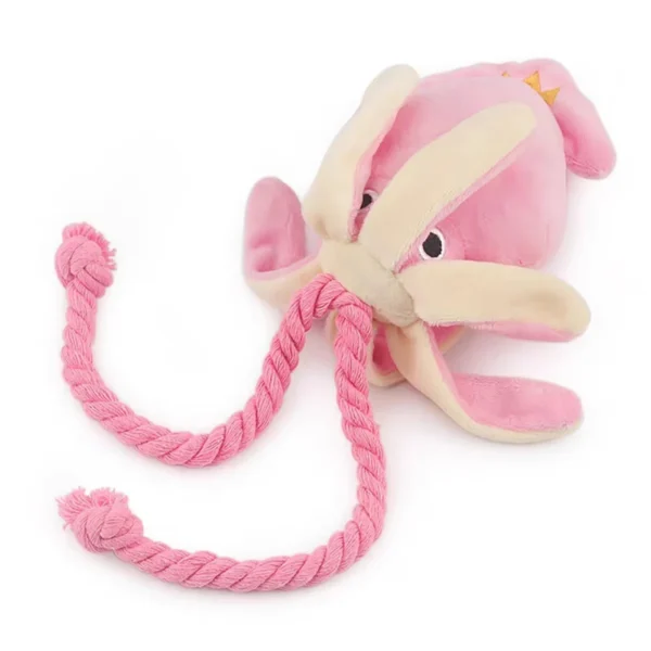 Squeaky Octopus Pet Toy - Image 2