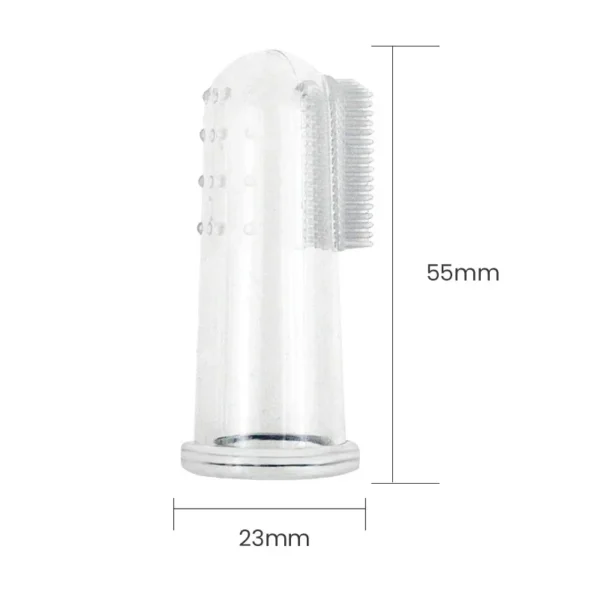 Silicone Finger Pet Toothbrush - Image 4