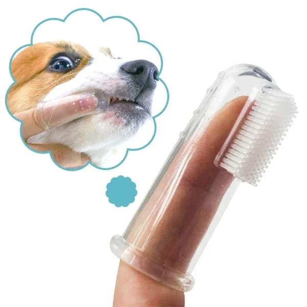 Silicone Finger Pet Toothbrush