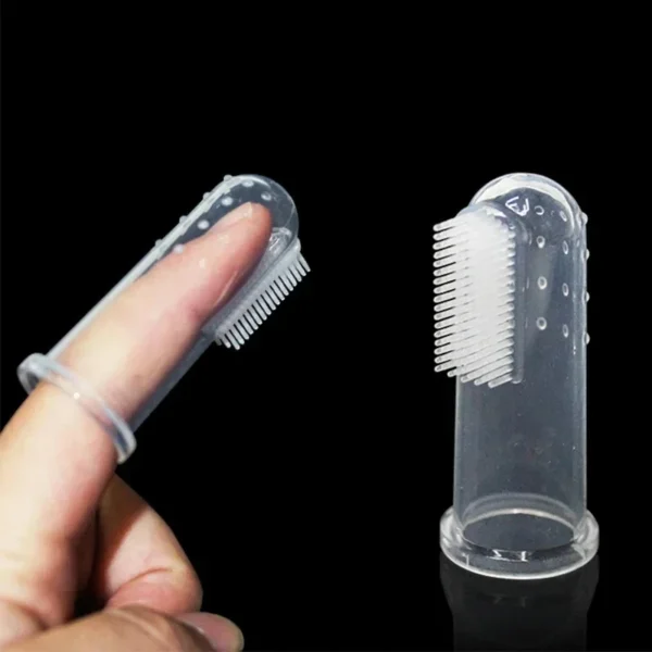 Silicone Finger Pet Toothbrush - Image 5