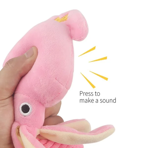 Squeaky Octopus Pet Toy - Image 3