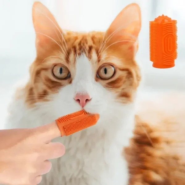 Soft Finger Pet Toothbrush - Image 3